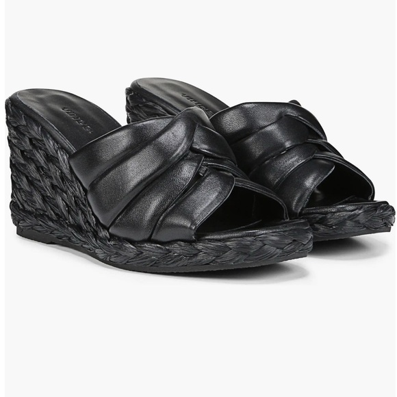 Gilian Espadrille Wedge Slide Sandal - Picture 1 of 7